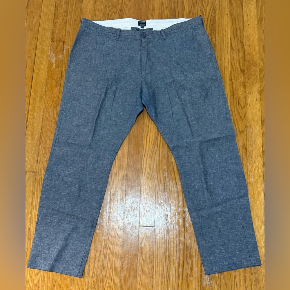 J Crew’s Linen Blue Chinos, Men’s 38x32